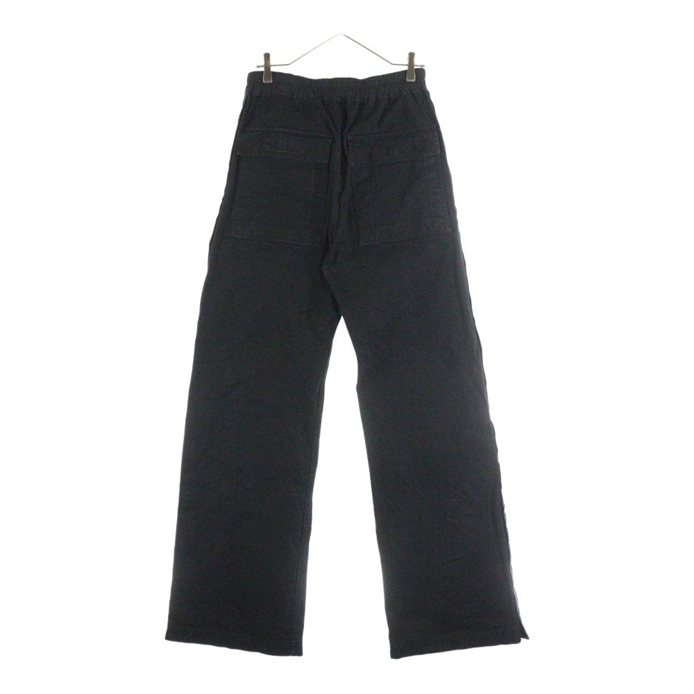 DRKSHDW(ダークシャドウ) 25SS PUSHER PANTS プッシャーパンツ サイドスナップボタンロングパンツ DU01E3393-CVS ブラック