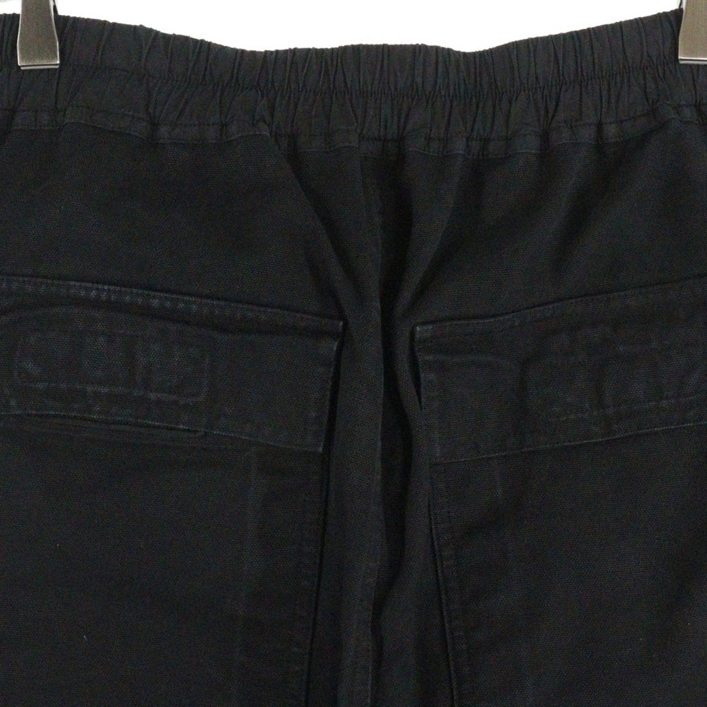 DRKSHDW(ダークシャドウ) 25SS PUSHER PANTS プッシャーパンツ サイドスナップボタンロングパンツ DU01E3393-CVS ブラック