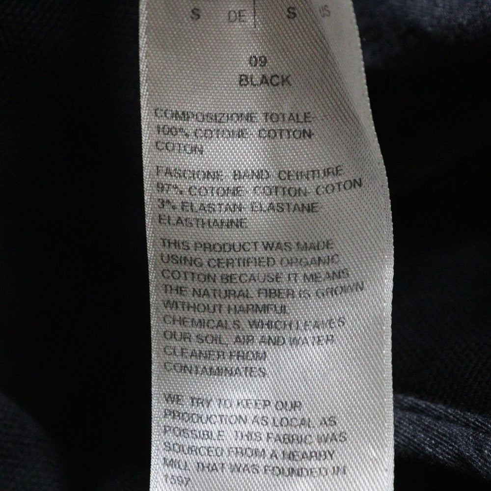DRKSHDW(ダークシャドウ) 25SS PUSHER PANTS プッシャーパンツ サイドスナップボタンロングパンツ DU01E3393-CVS ブラック