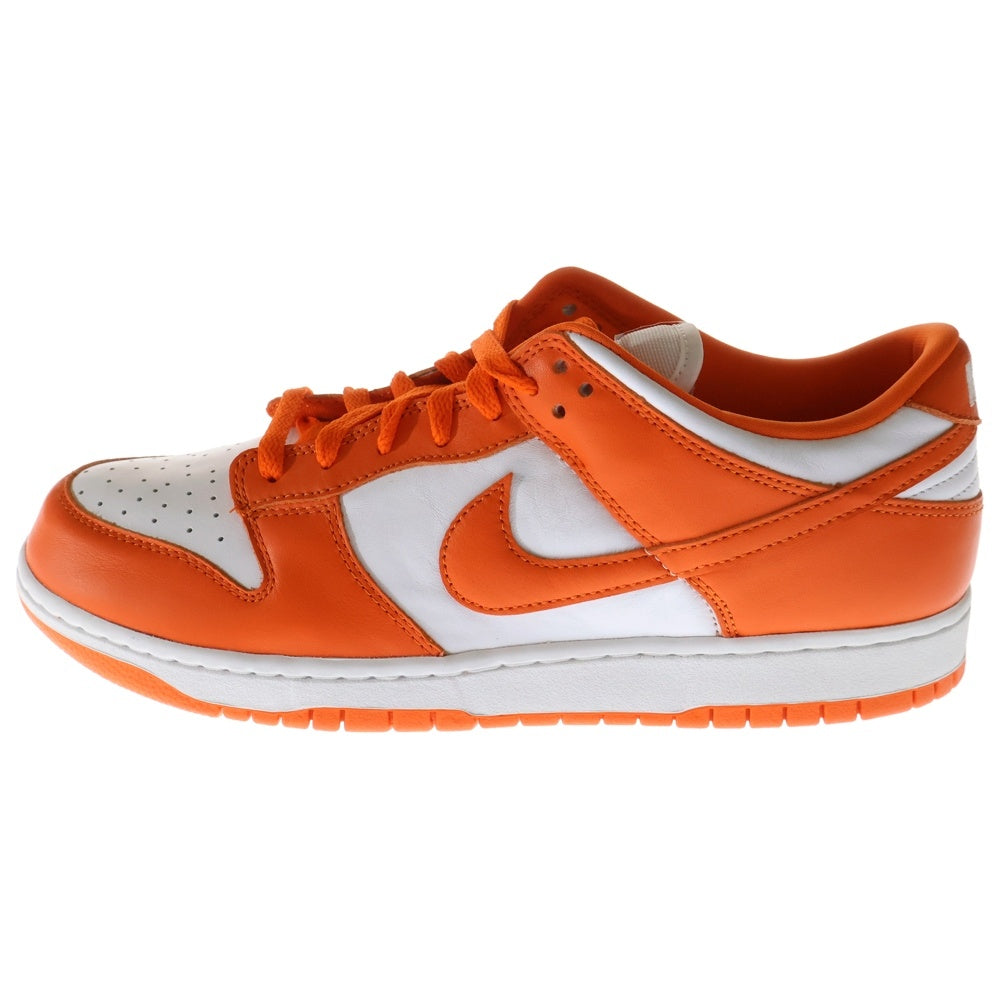 NIKE(ナイキ) DUNK LOW SP SYRACUSE CU1726-101 ダンクローカットスニーカー シラキュース シューズ US12/30.0cm オレンジ/ホワイト