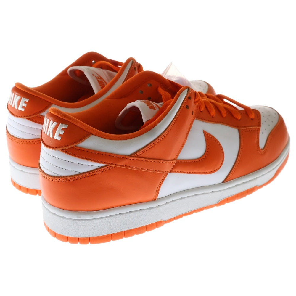 NIKE(ナイキ) DUNK LOW SP SYRACUSE CU1726-101 ダンクローカットスニーカー シラキュース シューズ US12/30.0cm オレンジ/ホワイト