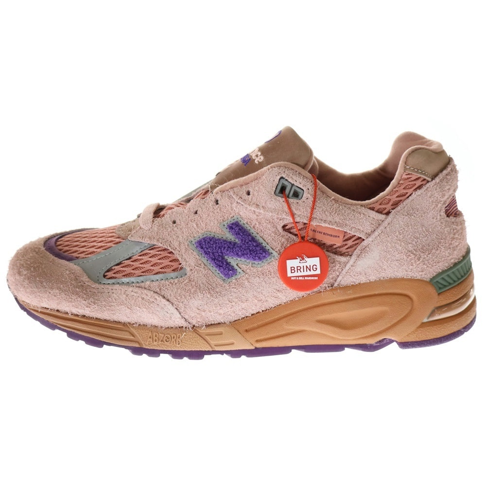 New Balance(ニューバランス) ×Salehe Bembury 990v2 M990SB2 サレへベンバリー ローカットスニーカー シューズ ピンク