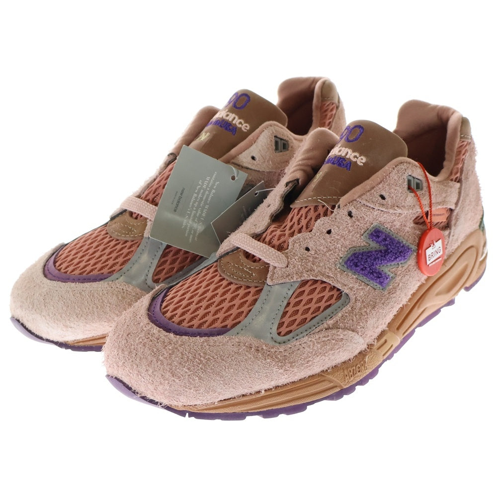 New Balance(ニューバランス) ×Salehe Bembury 990v2 M990SB2 サレへベンバリー ローカットスニーカー シューズ ピンク
