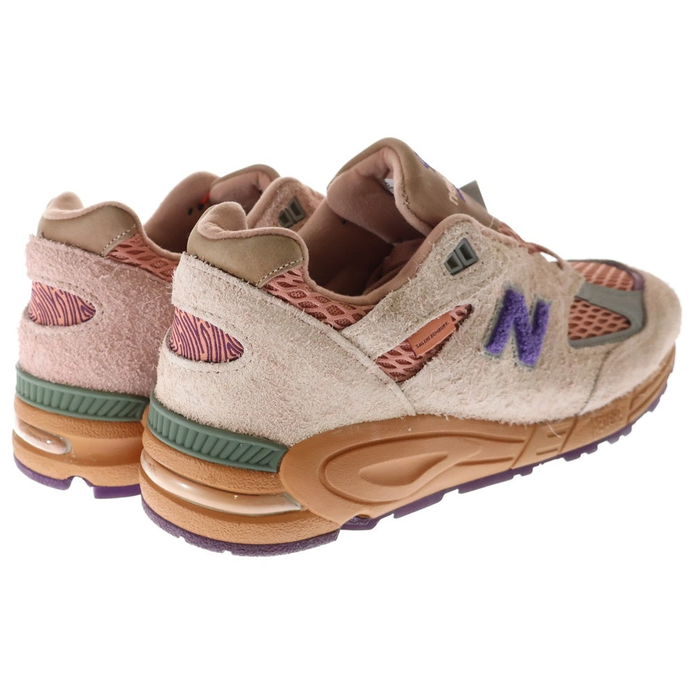 New Balance(ニューバランス) ×Salehe Bembury 990v2 M990SB2 サレへベンバリー ローカットスニーカー シューズ ピンク