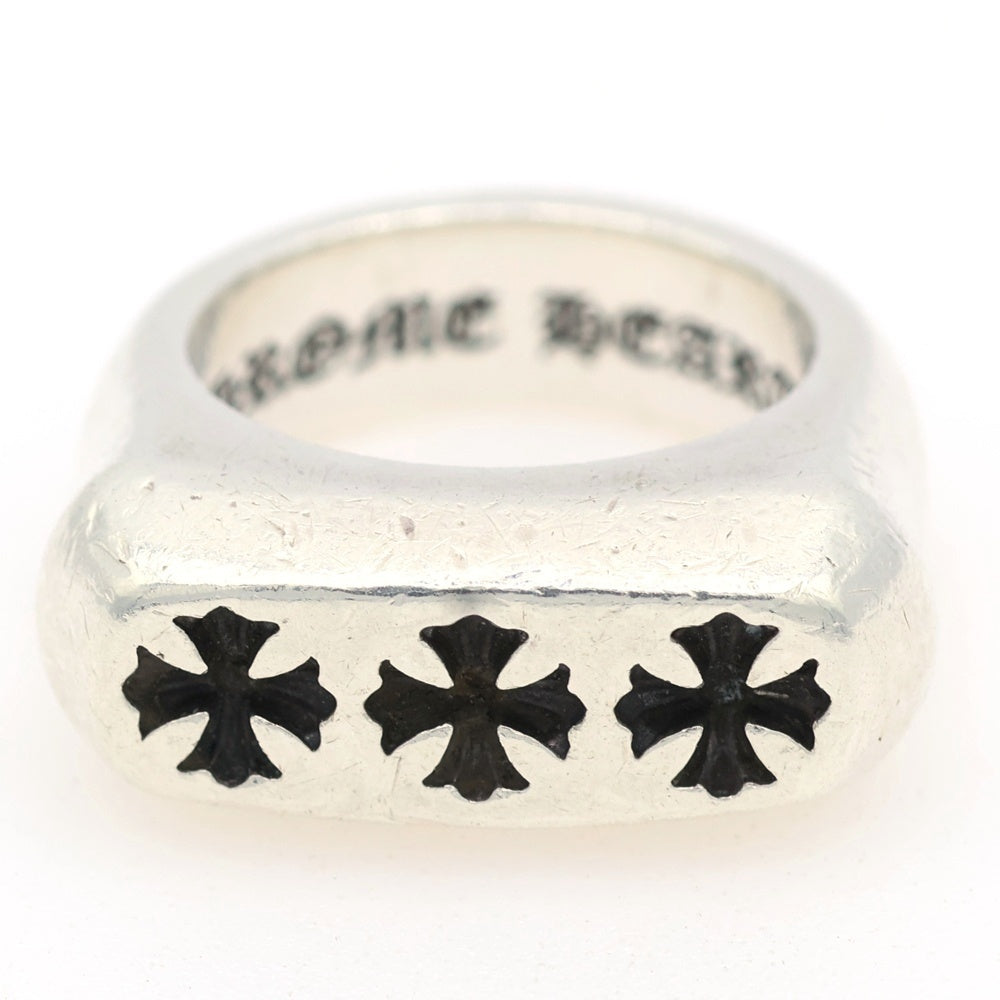CHROME HEARTS(クロムハーツ) LIL PJ 3CH PLUS リル PJ 3CHプラスシルバーリング シルバー