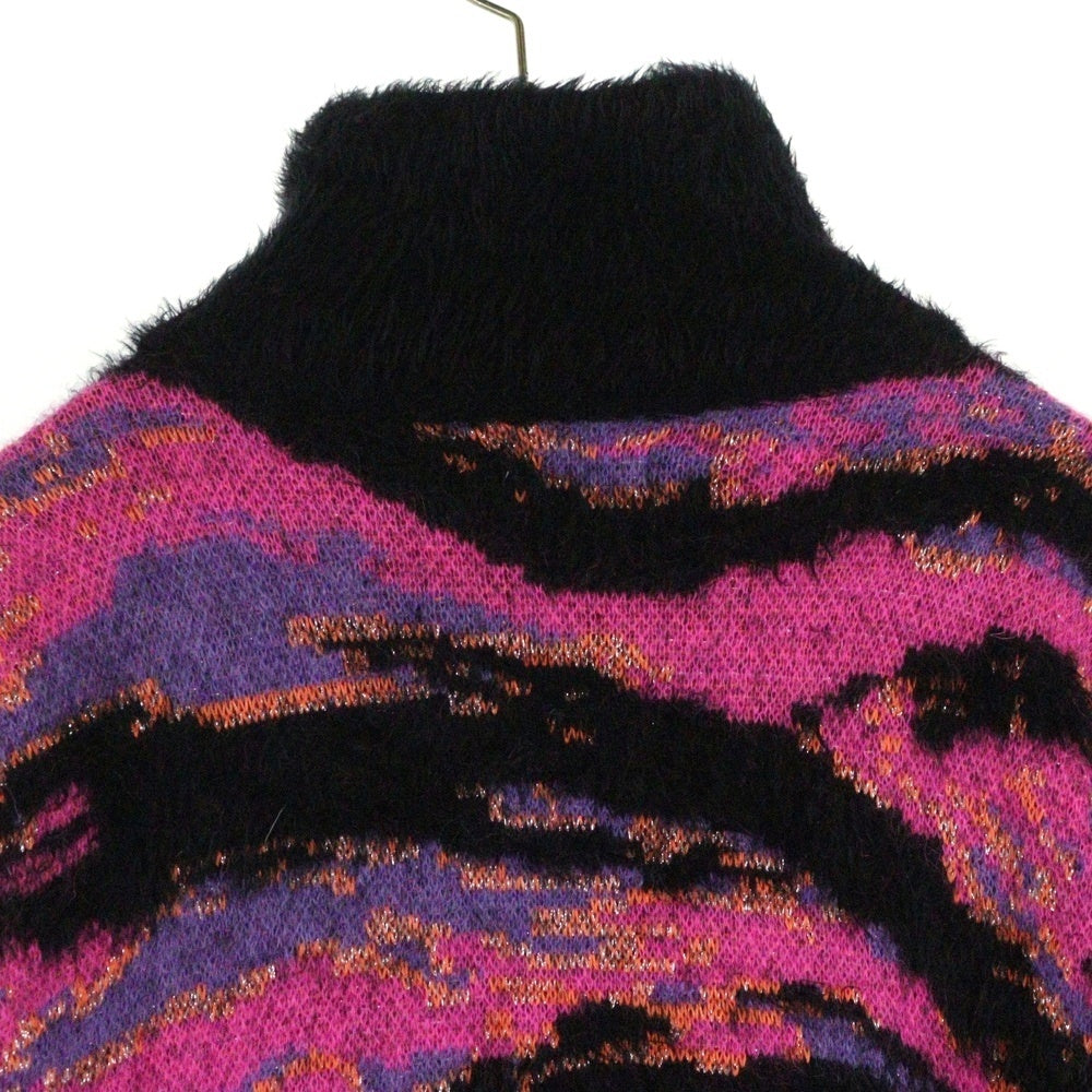 ERL(イーアールエル) Jacquard Sweater ジャカードタイガー ニットセーター マルチ
