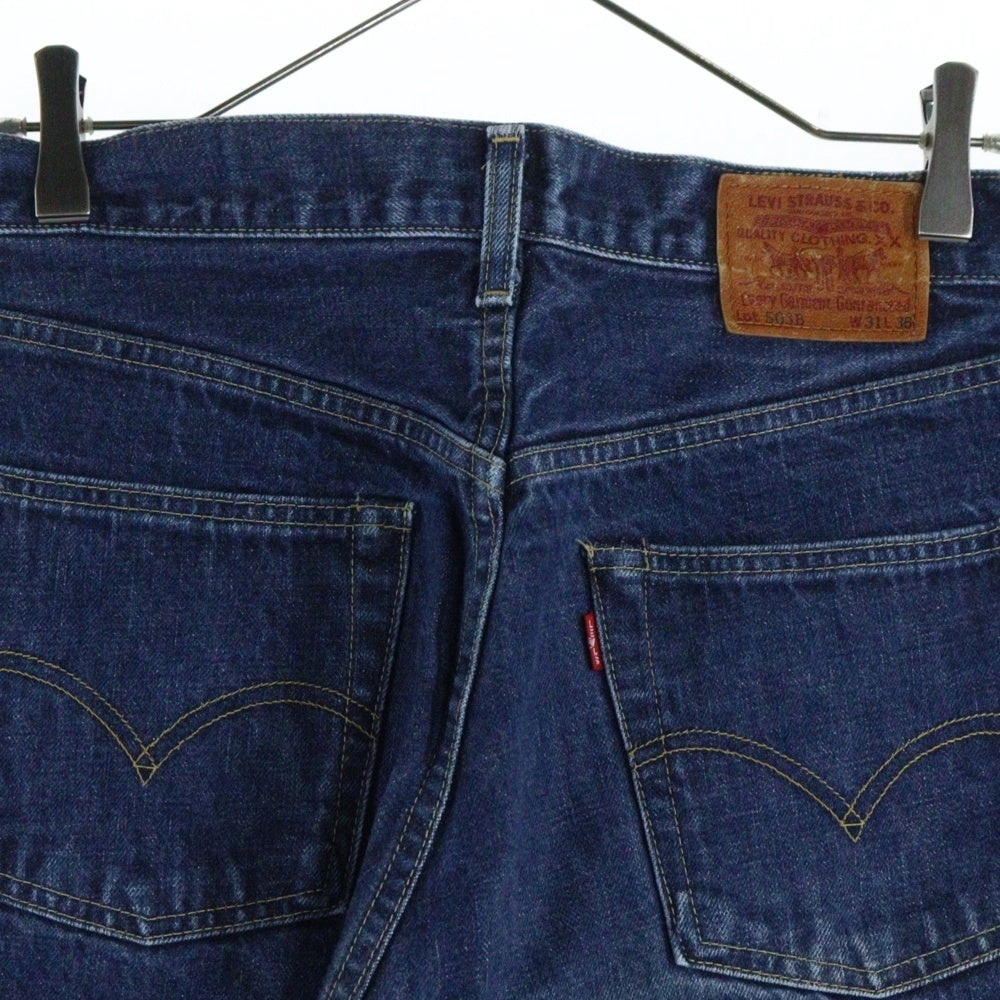 Levi's(リーバイス) 90s 503BXX 99年製復刻 日本製 J22刻印 BIG-E ボタンフライデニムパンツ インディゴブルー