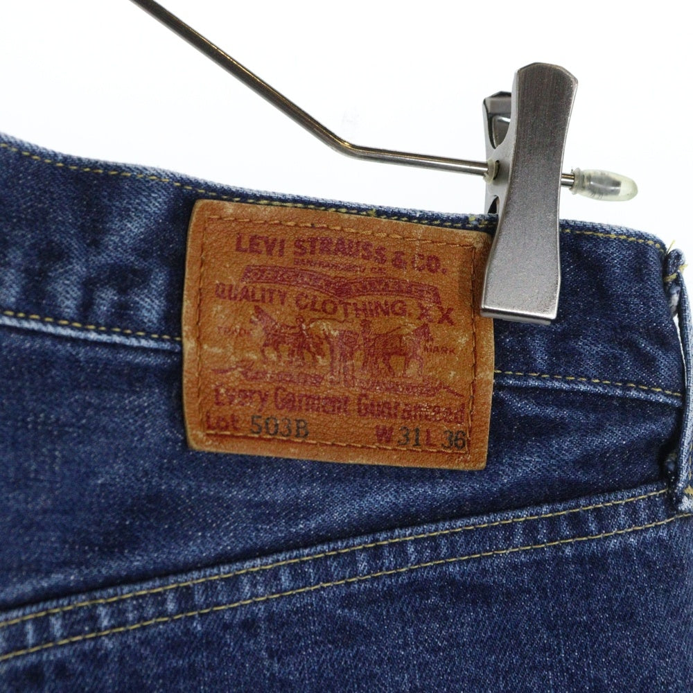 Levi's(リーバイス) 90s 503BXX 99年製復刻 日本製 J22刻印 BIG-E ボタンフライデニムパンツ インディゴブルー