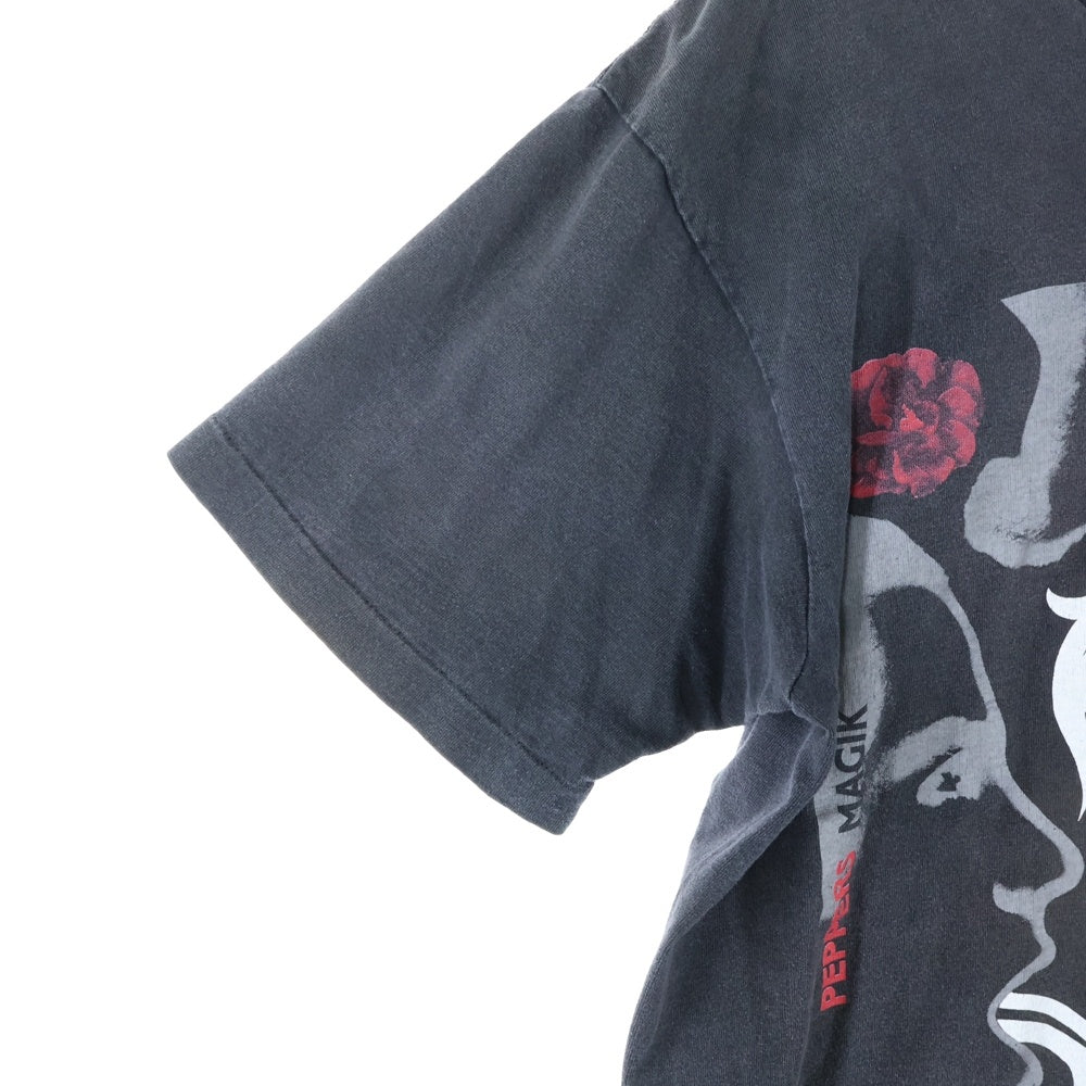 VINTAGE(ヴィンテージ) 90s Red Hot Chili Peppers BLOOD SUGER SEX MAGIK レッドホットチリペッパー ブラッドシュガーセックスマジック 両面プリント 半袖Tシャツ グレー