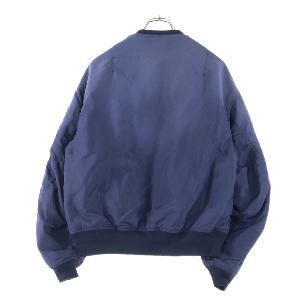 VISVIM(ヴィスヴィム) 24AW THORSON JKT MA-1 ウォッシュドナイロンフライトジャケット 0124405013001 ネイビー