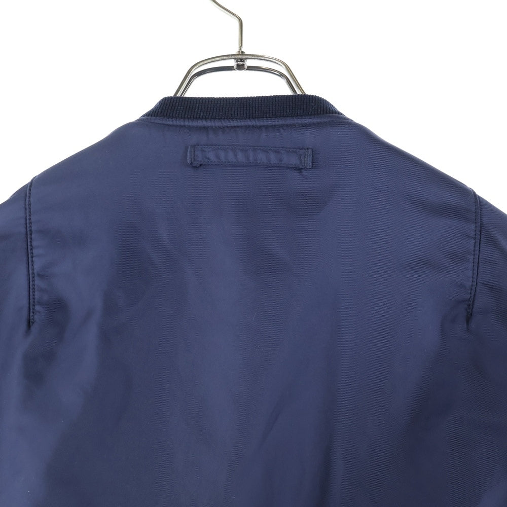 VISVIM(ヴィスヴィム) 24AW THORSON JKT MA-1 ウォッシュドナイロンフライトジャケット 0124405013001 ネイビー