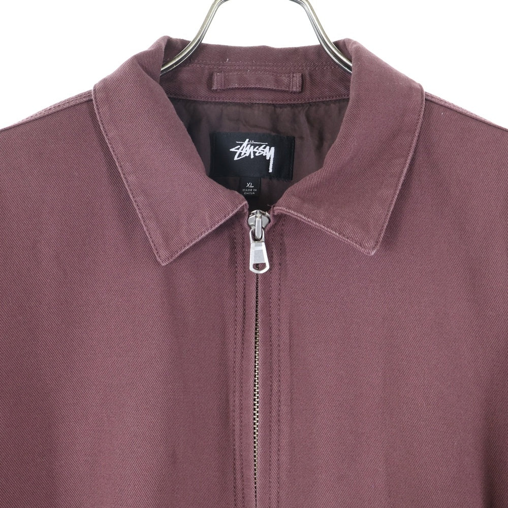 STUSSY(ステューシー) 25SS GARAGE JACKET ガレージジャケット 115843 ボルドー