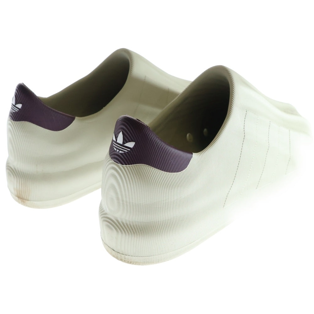 adidas(アディダス) ADIFOM SST GRAY ONE NIGHT INDIGO CIOUD WHITE IF6179 アディフォーム 厚底ラバーサンダル グレー/ベージュ US9.5/27.5cm