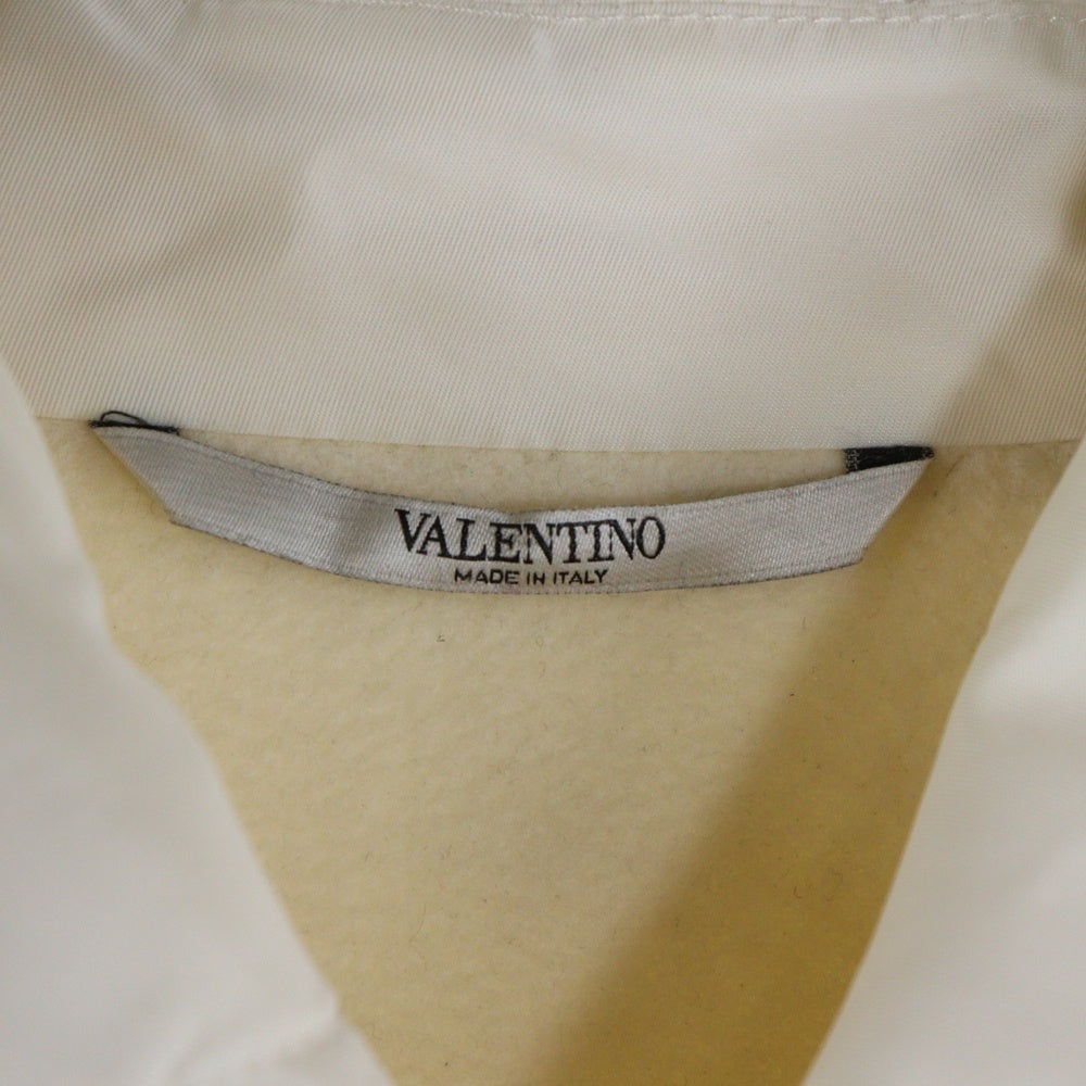 VALENTINO(ヴァレンティノ) ウールライニングオーバーサイズコーチジャケット WV0CJG857U9 ホワイト