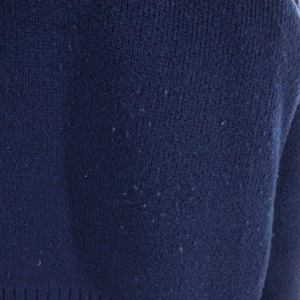 ADER ERROR(アーダーエラー) 19AW Dery pk knit ポロデザインニットセーター 19AFWKT02 ブルー