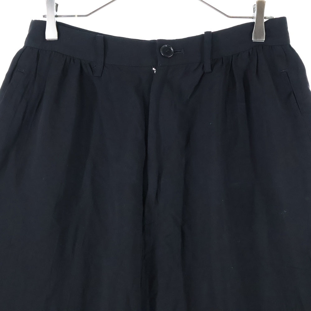 LIMI feu(リミフゥ) Rayon Sarouel Pants LU-P22-200 レーヨン サルエルパンツ ブラック レディース