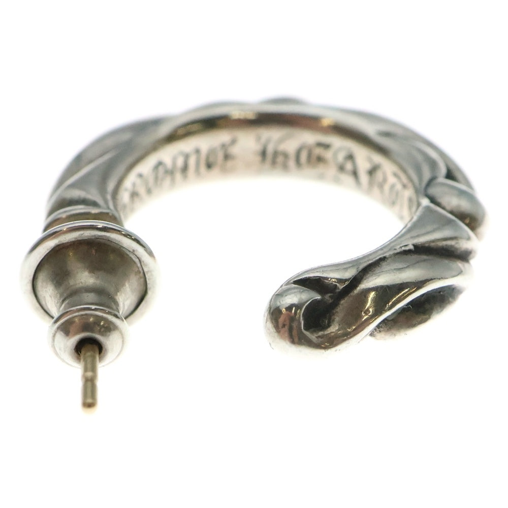CHROME HEARTS(クロムハーツ) HOOP SCROOL スクロール フープピアス シルバー BCA102
