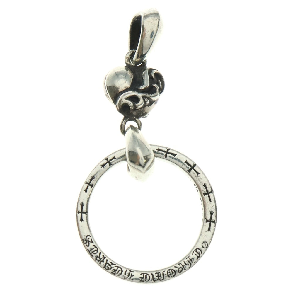CHROME HEARTS(クロムハーツ) EWLP NTFL HEART ハート アイウェアループ ペンダントトップ シルバー BCA258