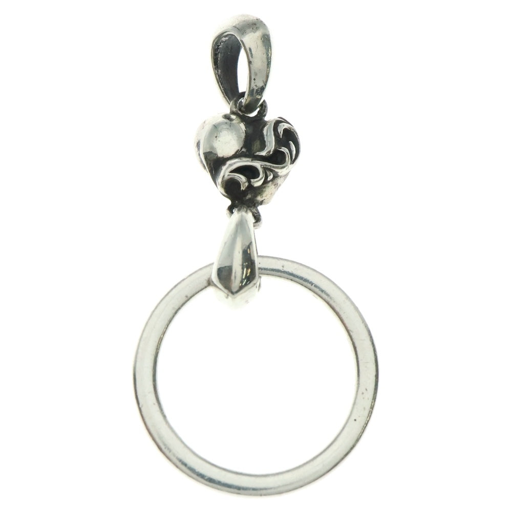 CHROME HEARTS(クロムハーツ) EWLP NTFL HEART ハート アイウェアループ ペンダントトップ シルバー BCA258
