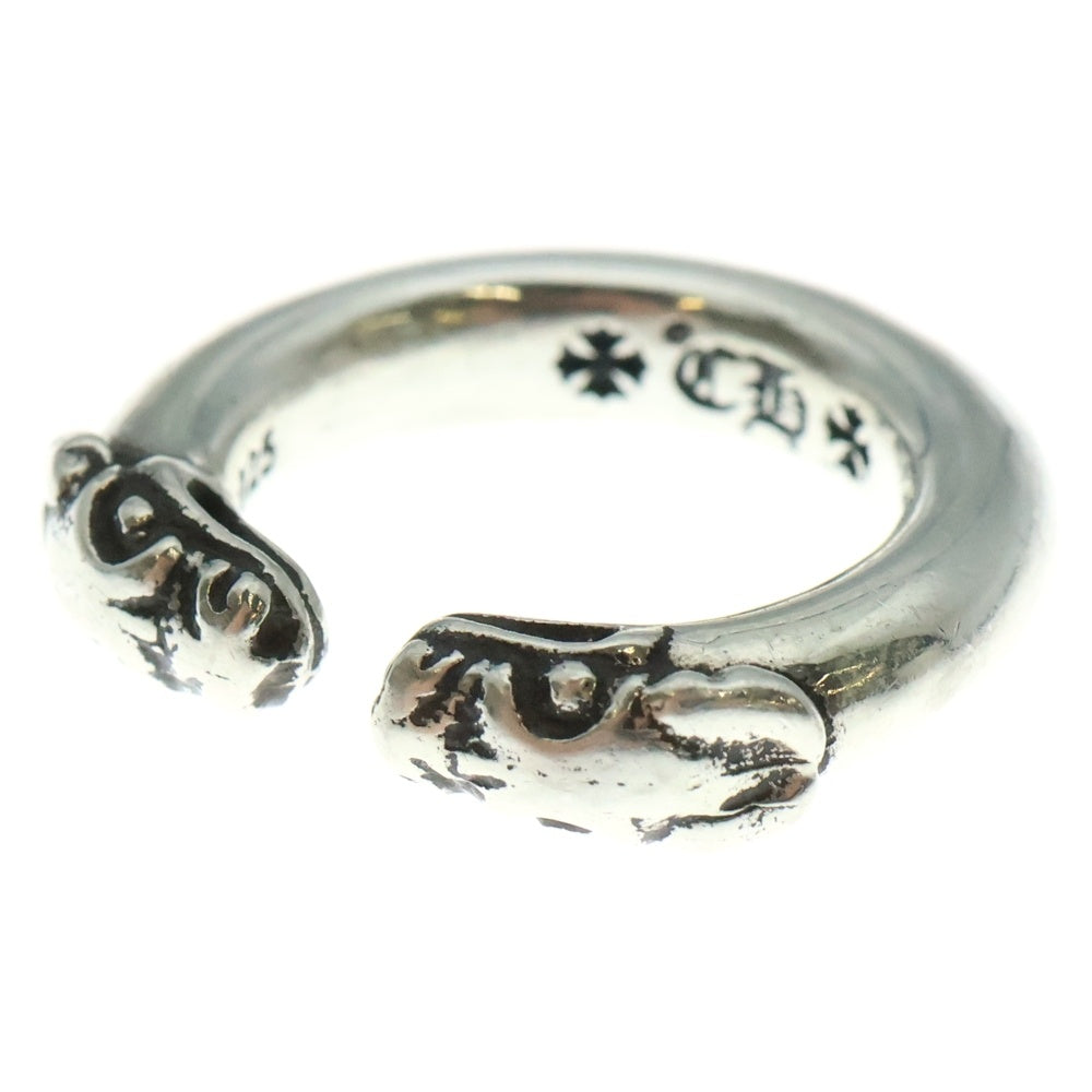 CHROME HEARTS(クロムハーツ) DOUBLE DOG RING ダブルドッグ シルバー