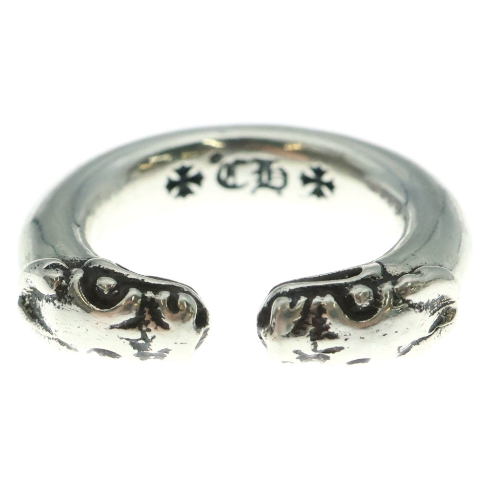 CHROME HEARTS(クロムハーツ) DOUBLE DOG RING ダブルドッグ シルバー