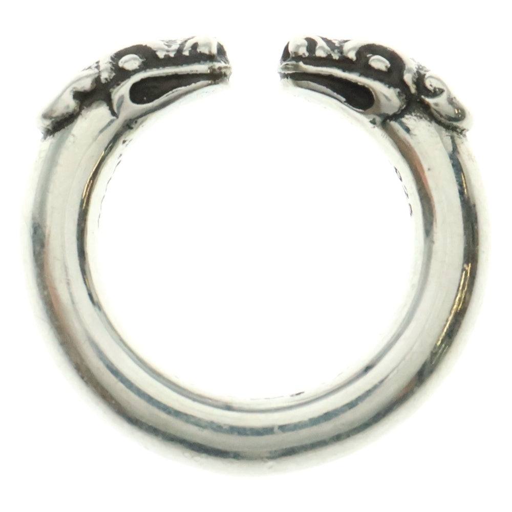 CHROME HEARTS(クロムハーツ) DOUBLE DOG RING ダブルドッグ シルバー