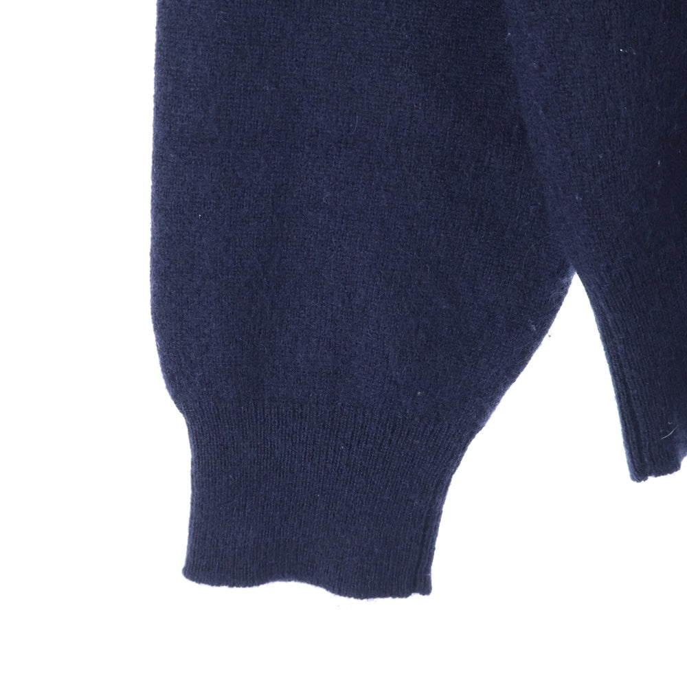 SUPREME(シュプリーム) 15AW Cashmere Sweater 刺?デザイン カシミヤ ニット セーター ブルー