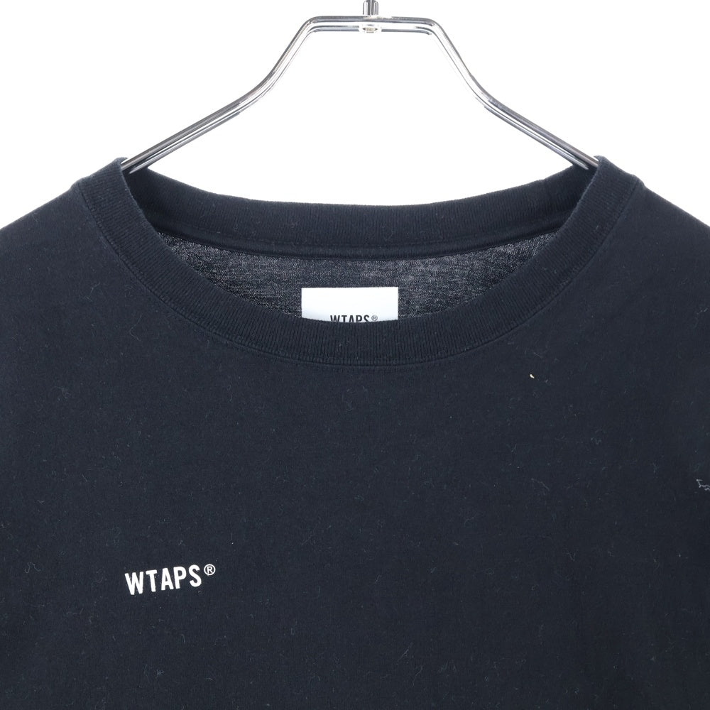 WTAPS(ダブルタップス) 20AW 40PCT UPARMORED L/S 202ATDT-LT02S バックプリント クルーネック長袖Tシャツ ホワイト