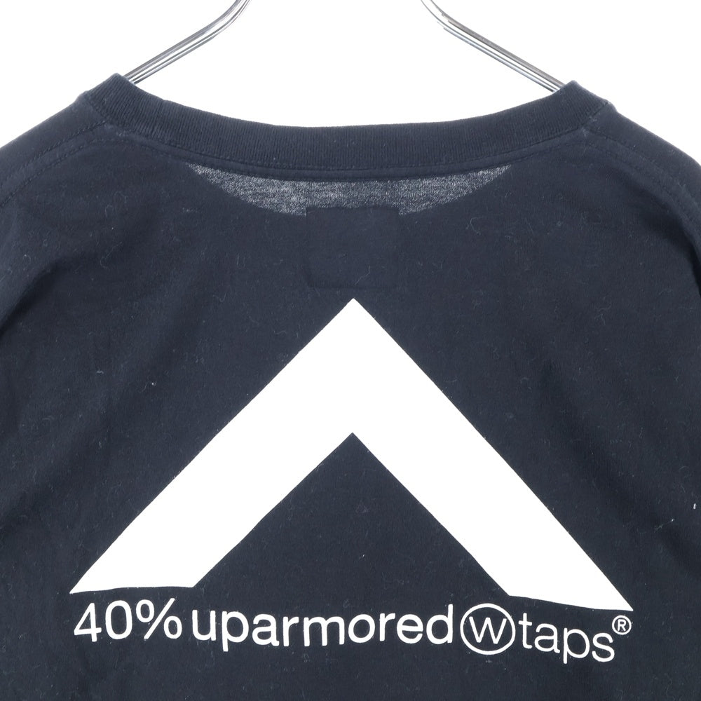 WTAPS(ダブルタップス) 20AW 40PCT UPARMORED L/S 202ATDT-LT02S バックプリント クルーネック長袖Tシャツ ホワイト