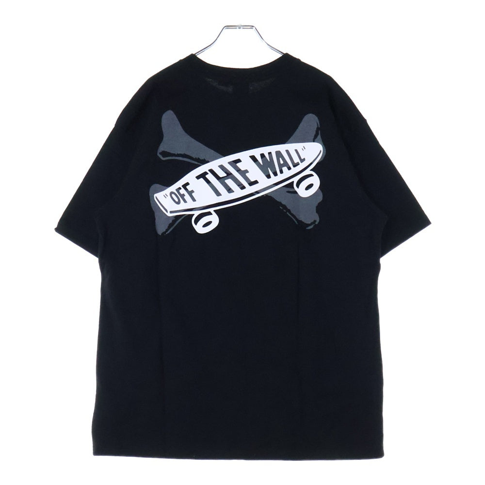 WTAPS(ダブルタップス) 20AW ×VANS Short Sleeve Shirt VN0A4TRDBLK バンズ 両面プリント 半袖Tシャツ カットソー ブラック