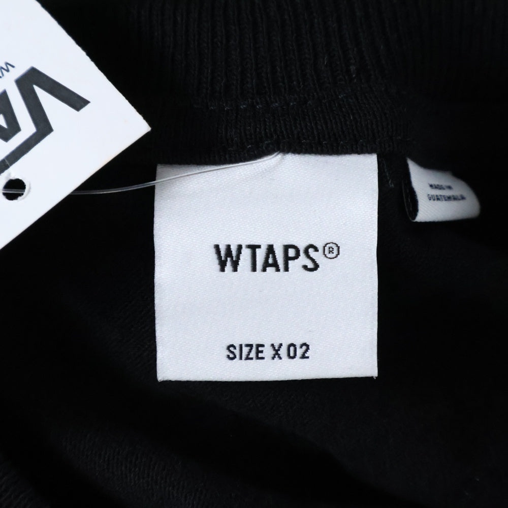 WTAPS(ダブルタップス) 20AW ×VANS Short Sleeve Shirt VN0A4TRDBLK バンズ 両面プリント 半袖Tシャツ カットソー ブラック