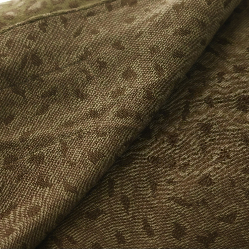 WTAPS(ダブルタップス) SHEMAGH SCARF レオパード柄 シェマグスカーフ マフラー カーキ