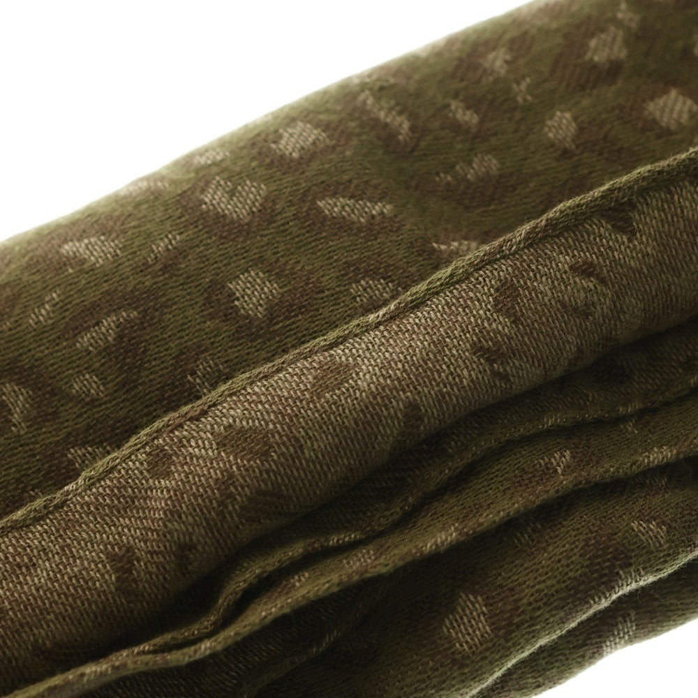 WTAPS(ダブルタップス) SHEMAGH SCARF レオパード柄 シェマグスカーフ マフラー カーキ