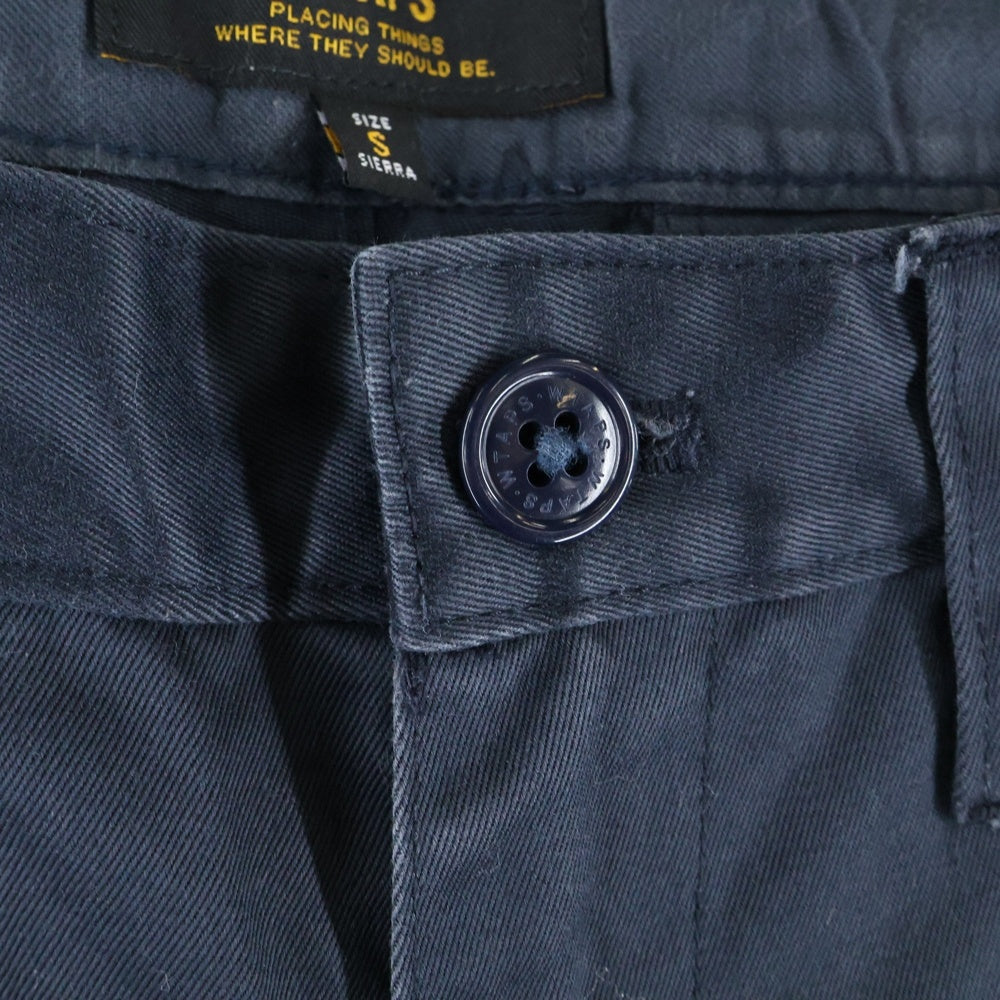 WTAPS(ダブルタップス) 15AW KHAKI TIGHT 152LTDT-PTM04 チノ ストレートパンツ ネイビー