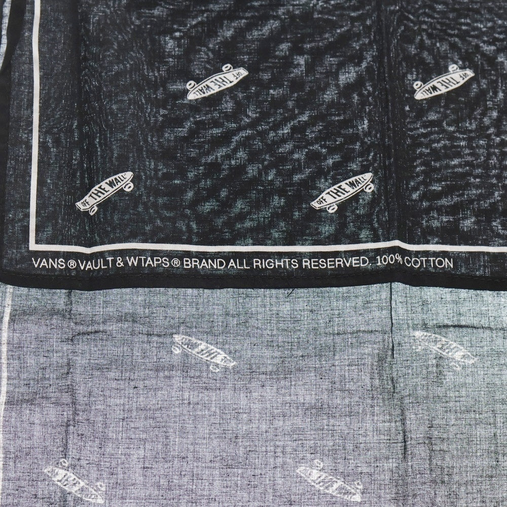 VANS(ヴァンズ) ×WTAPS OFF THE WALL BANDANA オフザウォール バンダナ ブラック