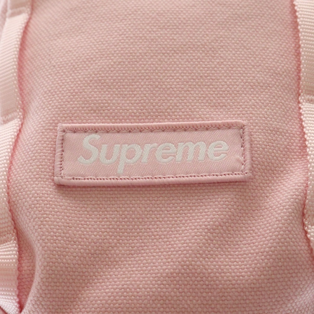 SUPREME(シュプリーム) 25SS Camera Bag+Mini Pouch スモールボックスロゴ カメラバッグ ミニポーチ付 ライトピンク