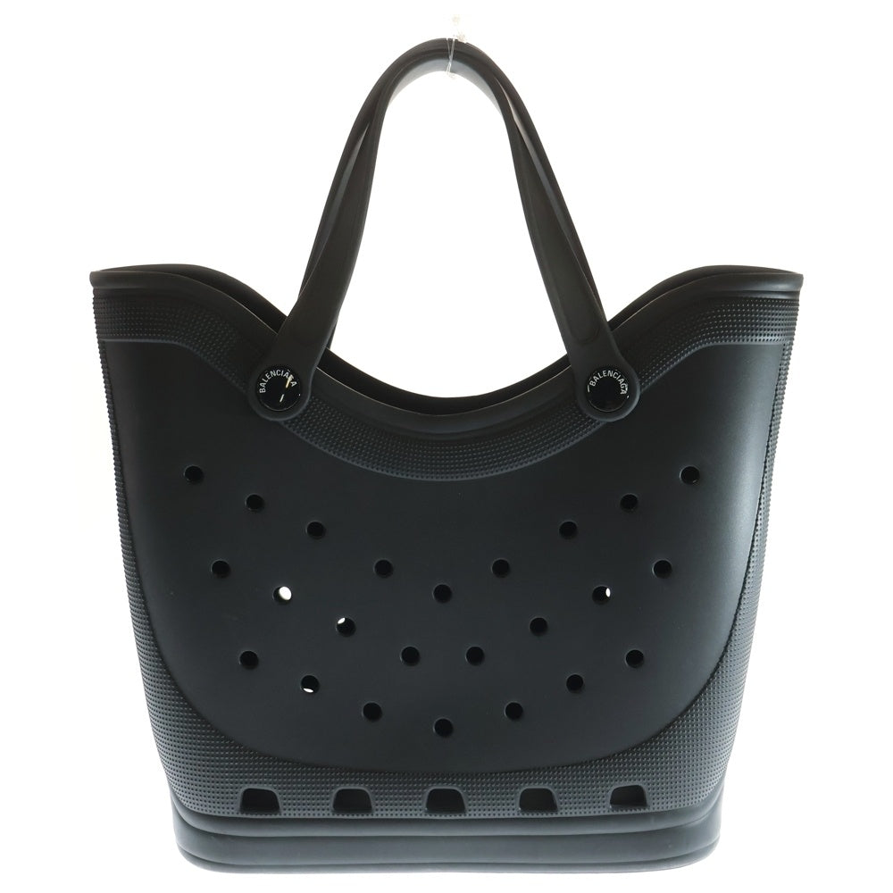BALENCIAGA(バレンシアガ) ×CROCS クロックス ラージ ラバートートバッグ 702266 ブラック