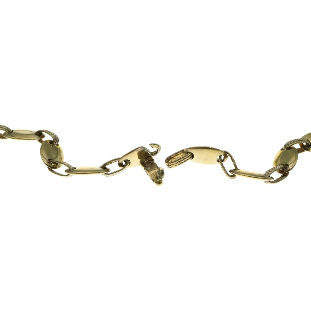 HERMES(エルメス) VINTAGE Chouroi Gold Vermeil シュロワ ゴールドヴェルメイユ ネックレス シルバー/ゴールド