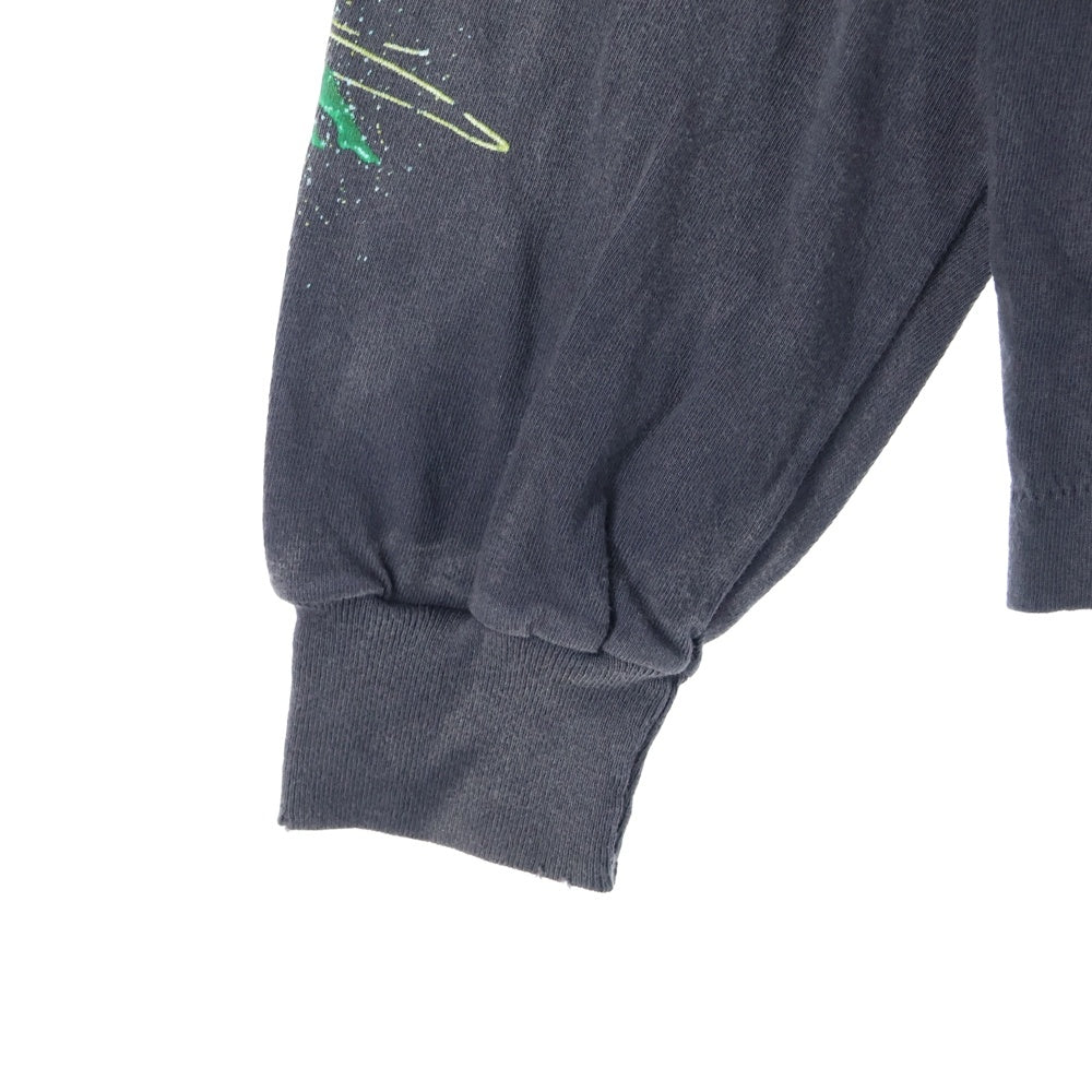SAINT MICHAEL(セントマイケル) 24AW GS LS TEE GITS 攻殻機動隊プリント長袖Tシャツ SM-YS1-0000-C33 グレー
