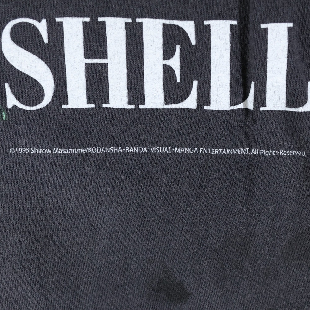 SAINT MICHAEL(セントマイケル) 24AW GS LS TEE GITS 攻殻機動隊プリント長袖Tシャツ SM-YS1-0000-C33 グレー