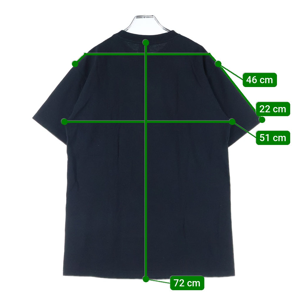 SUPREME(シュプリーム) 05SS Getting Restless Spray ピーターサヴィル ザ ユース スプレープリント半袖Tシャツ カットソー ブラック