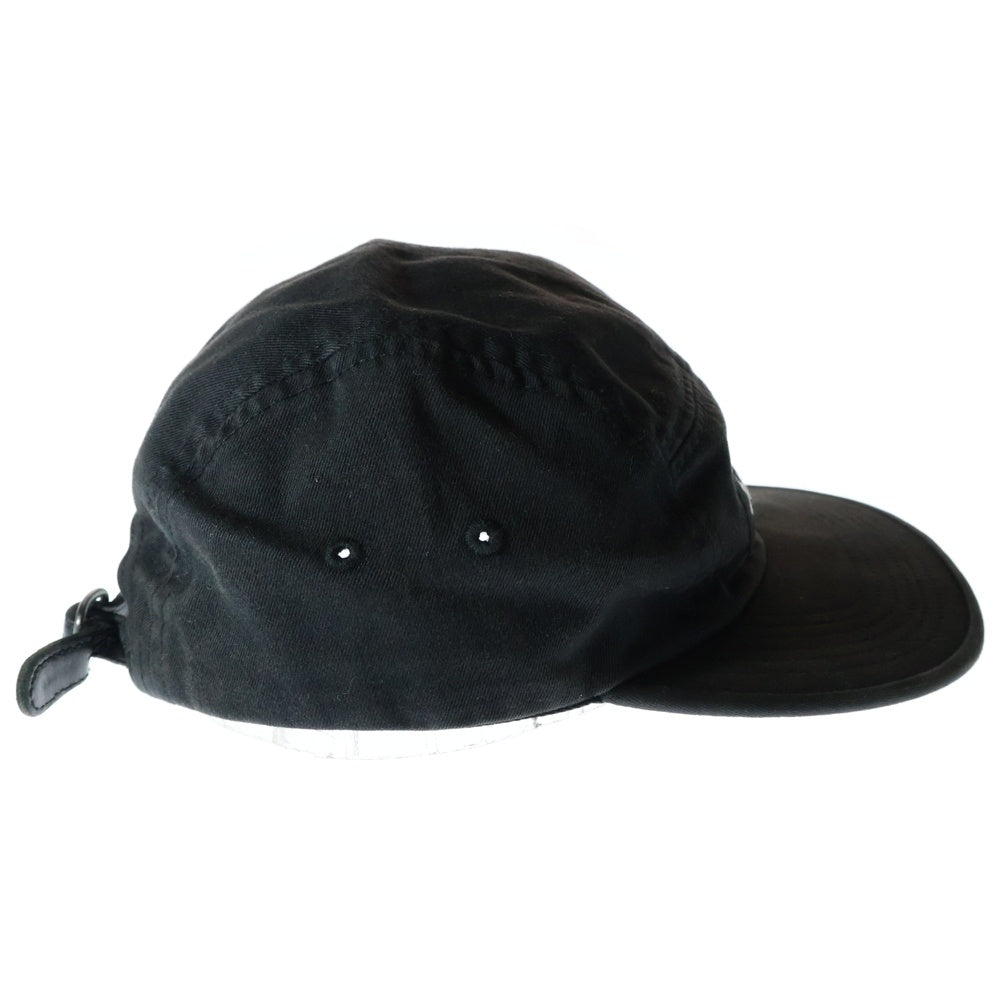 SUPREME(シュプリーム) 18SS Washed Chino Twill Camp Cap ボックスロゴ ウォッシュドチノツイルキャンプキャップ 帽子 ブラック