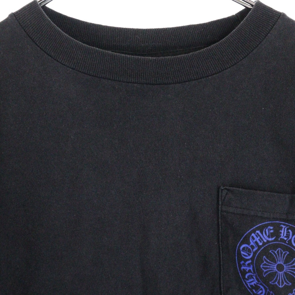 CHROME HEARTS(クロムハーツ) CH Stuff Uniform スタッフ限定 バックCHプラス プリント 長袖Tシャツ ブラック