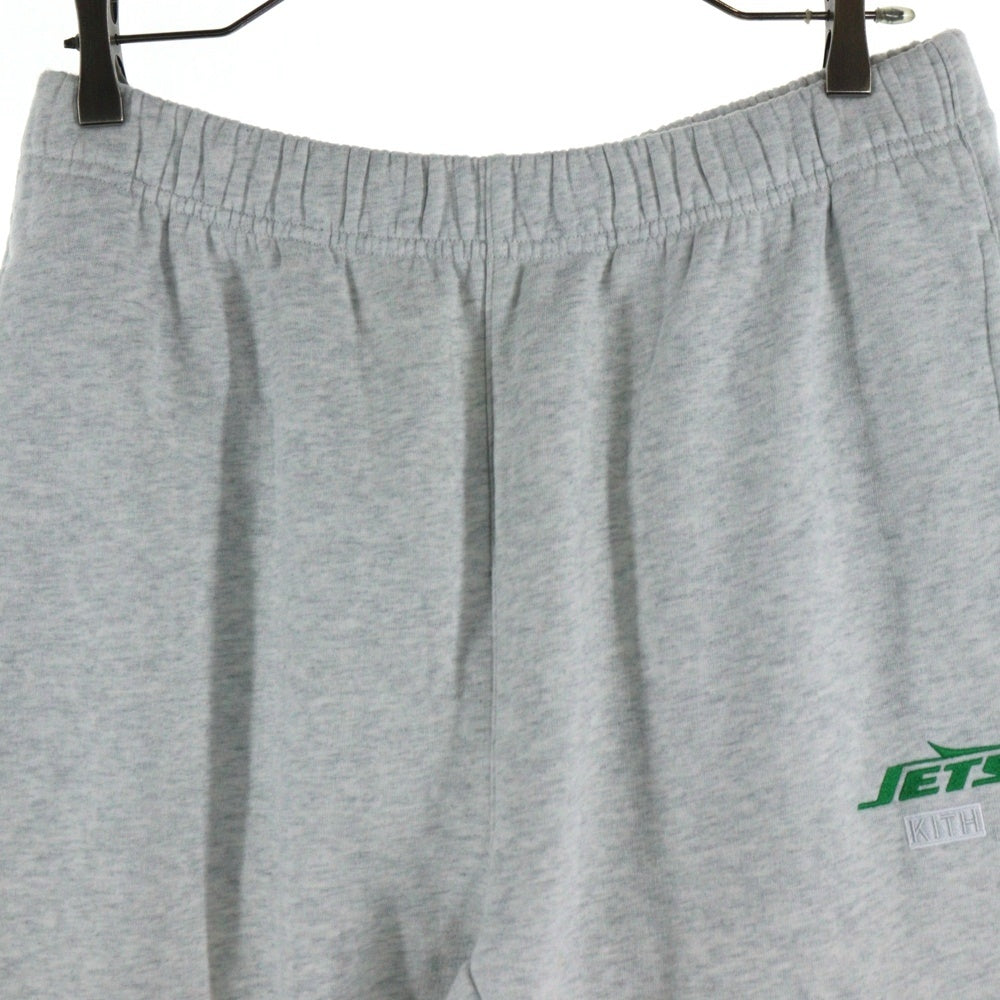 KITH(キス) 24AW NFL 47 Jets Nelson Sweatpant ジェッツ ネルソンスウェットパンツ グレー