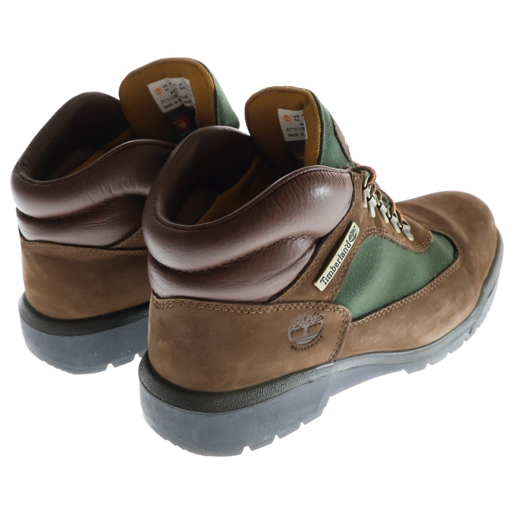 Timberland(ティンバーランド) FIELD BOOT DARK BROWN NUBUCK 0A18A6 フィールドヌバックミッドカットブーツ ブラウン US8.5/26.5cm
