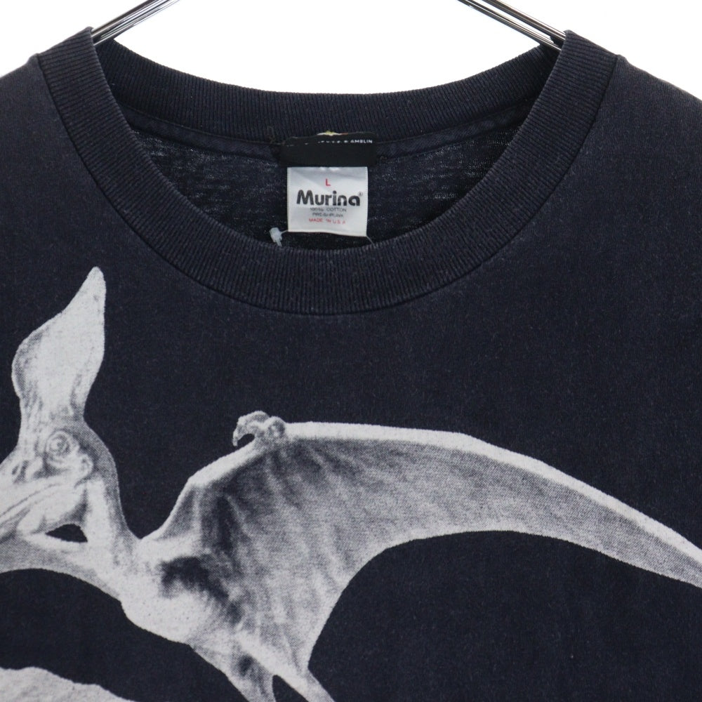 VINTAGE(ヴィンテージ) 90s VINTAGE THE LOST WORLD JURASSIC PARK ジェラシックパーク プリント半袖Tシャツ ブラック