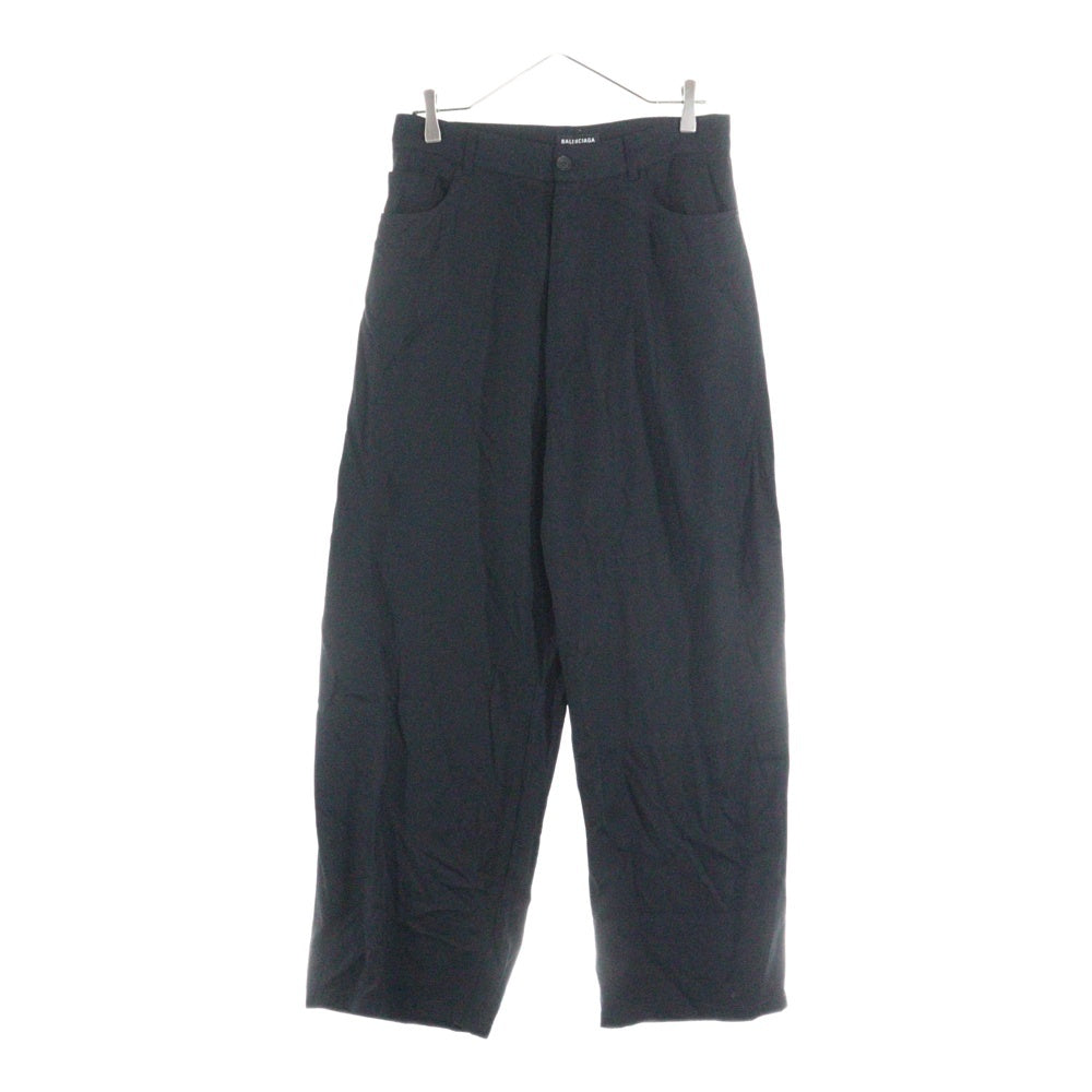 BALENCIAGA(バレンシアガ) 22SS Fluid Pant フルイドトラウザーズスラックスパンツ 681369 TJO25 ブラック