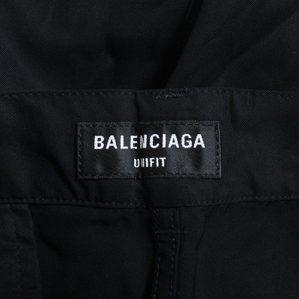 BALENCIAGA(バレンシアガ) 22SS Fluid Pant フルイドトラウザーズスラックスパンツ 681369 TJO25 ブラック