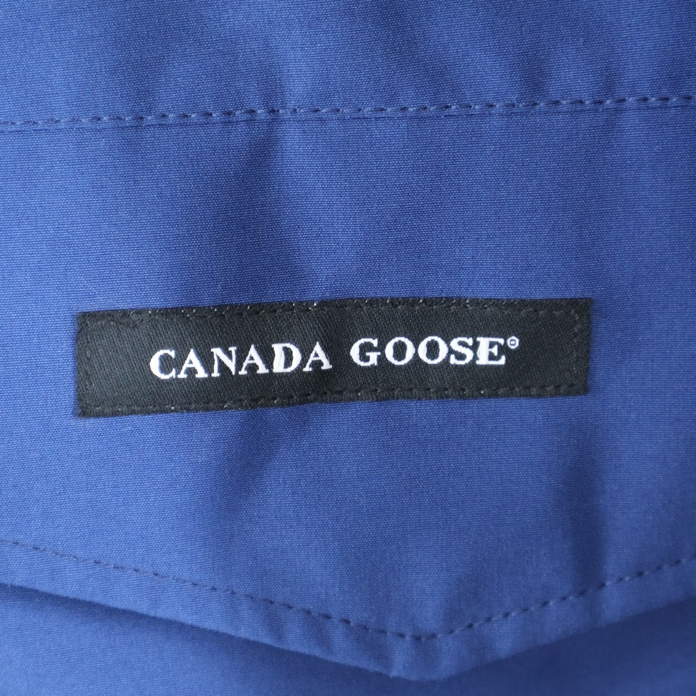CANADA GOOSE(カナダグース) LANGFORD PARKA 2062MA ラングフォードパーカー ファーフーデッド ダウンジャケット ブルー