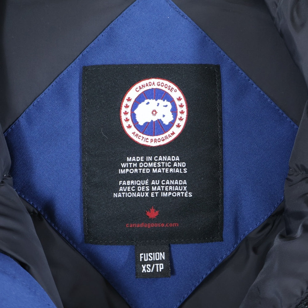 CANADA GOOSE(カナダグース) LANGFORD PARKA 2062MA ラングフォードパーカー ファーフーデッド ダウンジャケット ブルー